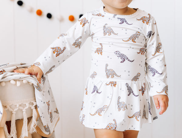 Dream Big Little Co MUMMY DINOS DREAM BODYSUIT DRESS