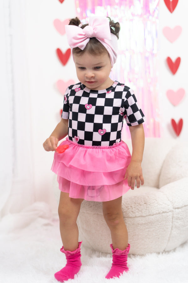 Dream Big Little Co Check Yes Juliet Exclusive Dream Tutu Bodysuit Dress