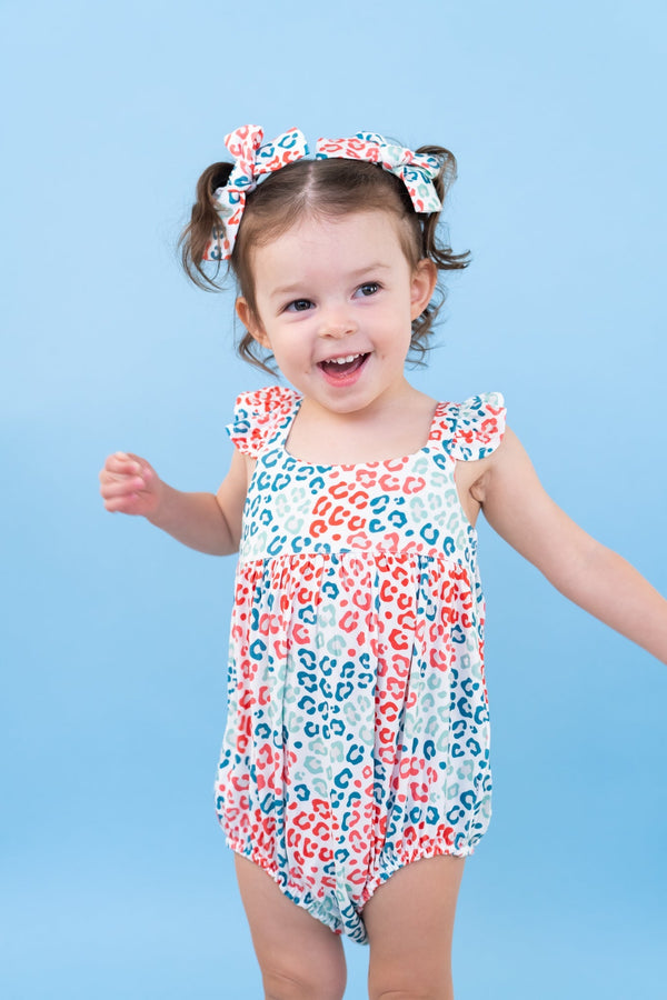 Dream Big Little Co Star Spangled & Sassy Dream Bubble Romper