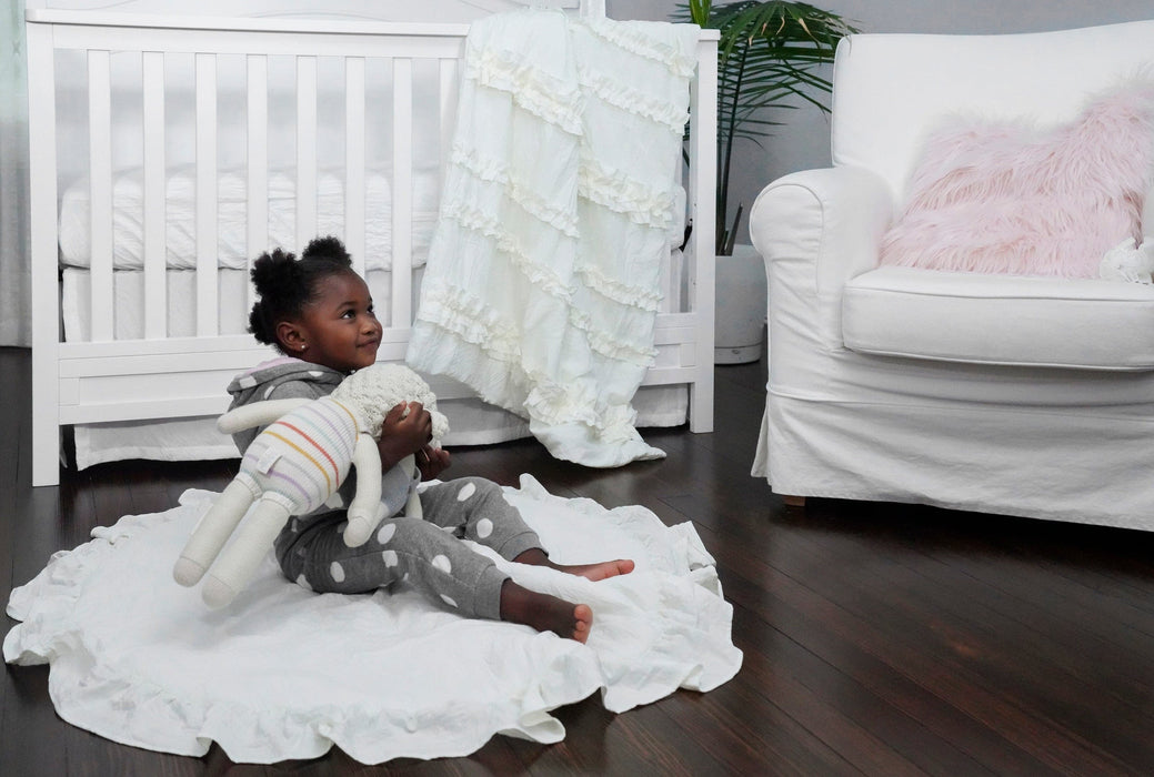 LushDecor Belle Ruffled Baby/Toddler 3 Piece Bedding Set