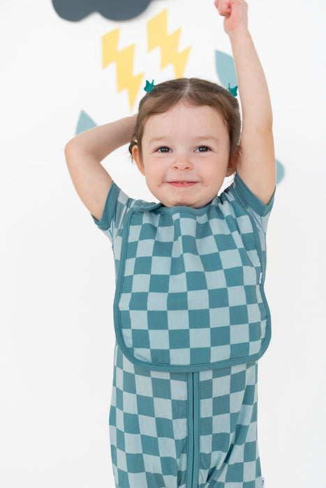 Dream Big Little Co STORMY CHECKERS DREAM BABY BIB