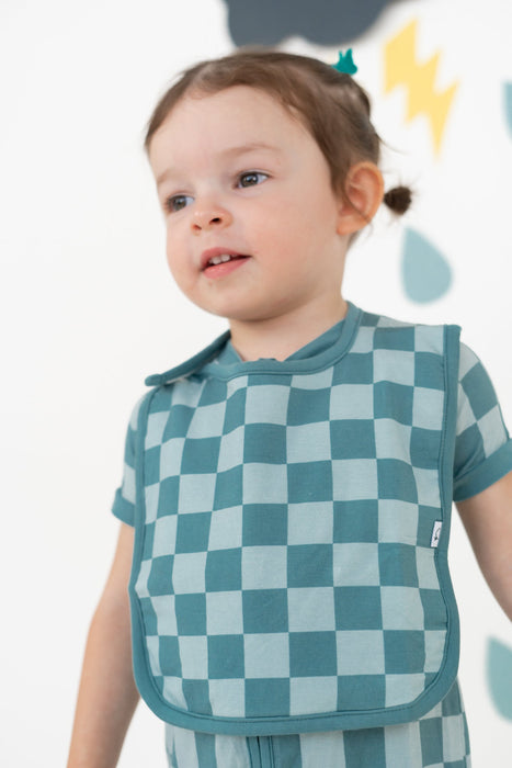 Dream Big Little Co STORMY CHECKERS DREAM BABY BIB