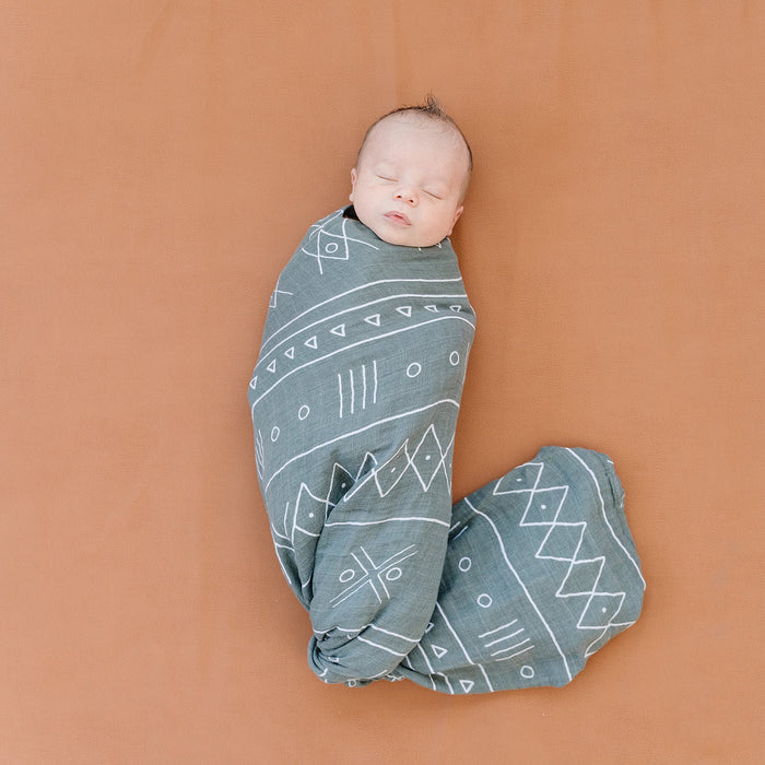 Mebie Baby Alpine Muslin Swaddle Blanket