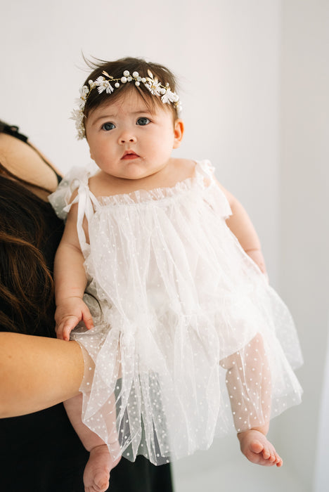 Reverie Threads Crystal Flower Crown