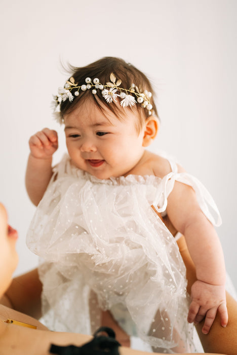 Reverie Threads Crystal Flower Crown