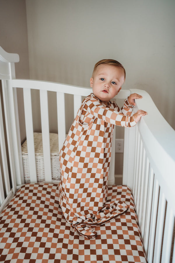 Dream Big Little Co Chestnut Checkers Dream Sleep Sack