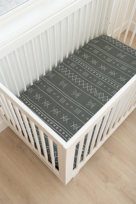 Mebie Baby Alpine Muslin Crib Sheet