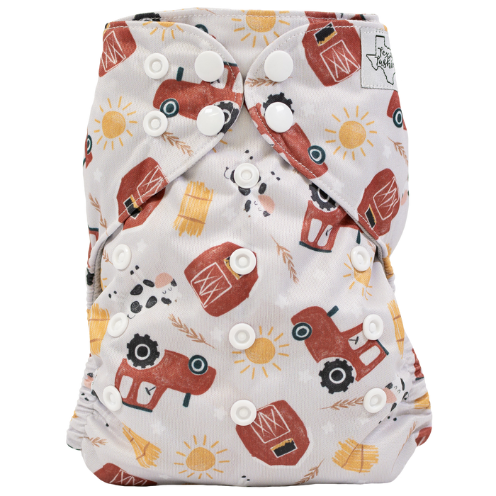 Texas Tushies Slim Fit Pocket Cloth Diaper