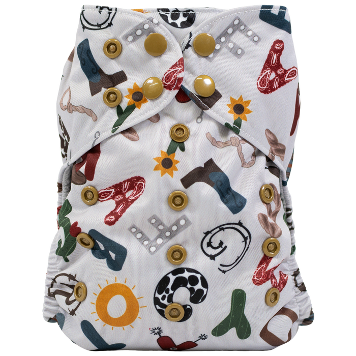 Texas Tushies Slim Fit Pocket Cloth Diaper