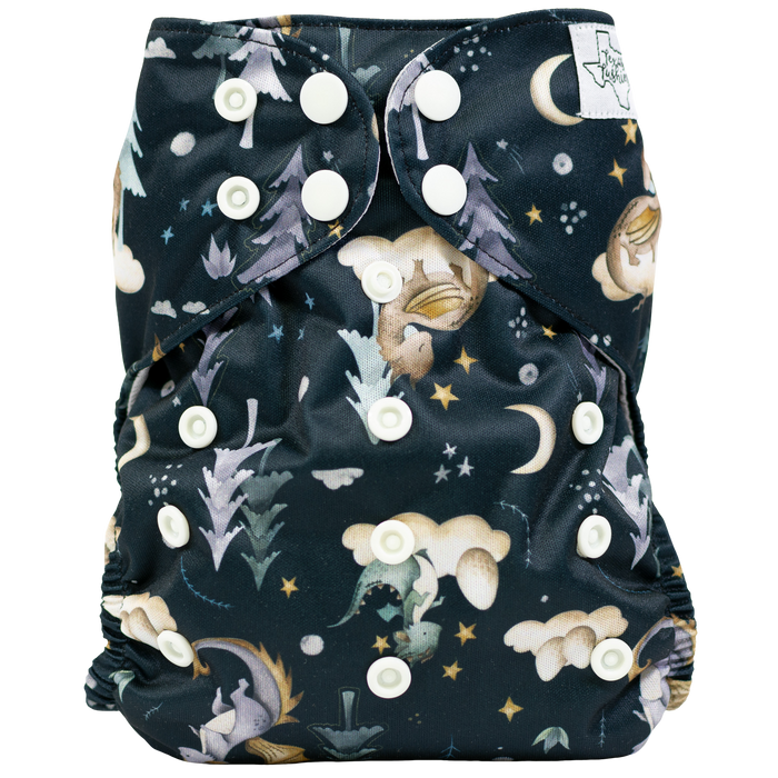 Texas Tushies Slim Fit Pocket Cloth Diaper