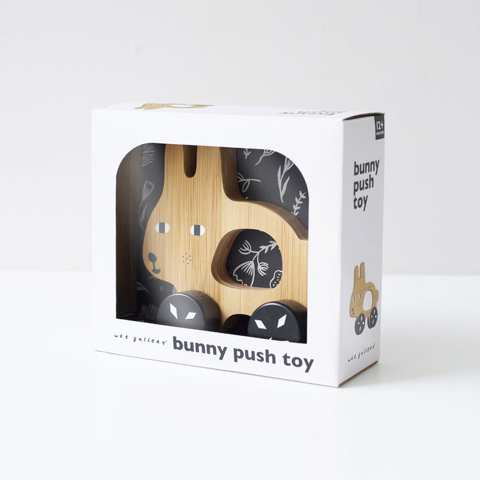 Wee Gallery Bunny Push Toy