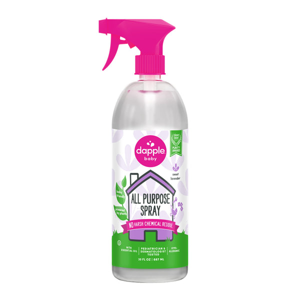 Dapple Baby All-Purpose Spray, Baby-Friendly Cleaning Spray Sweet Lavender