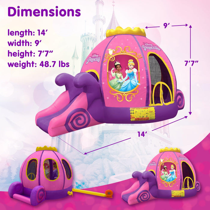 Funormous Disney Princess Carriage Bounce House