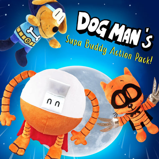 MerryMakers Dog Man Supa Buddy Action Pack