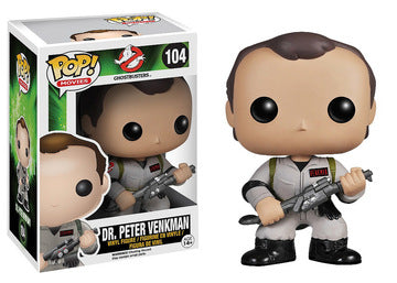 Pop! Movies: Ghostbusters - Dr. Peter Venkman (2014 Release) by Ralphie's Funhouse