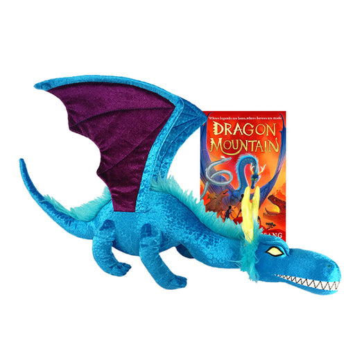 MerryMakers Dragon Mountain Spark Plush Toy & Book