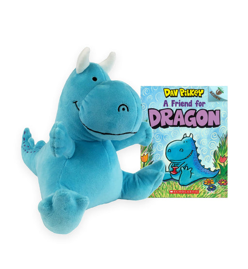 MerryMakers A Friend for Dragon Plush Doll & Book