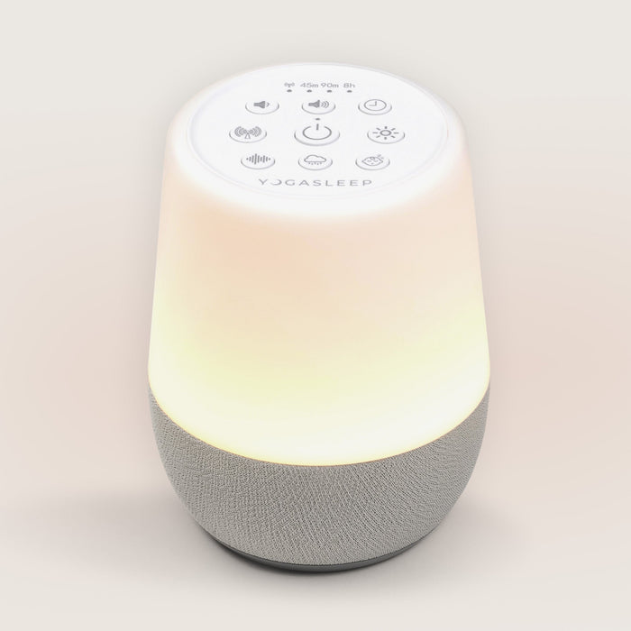 Yogasleep Duet White Noise Machine with Night Light and Wireless Speaker