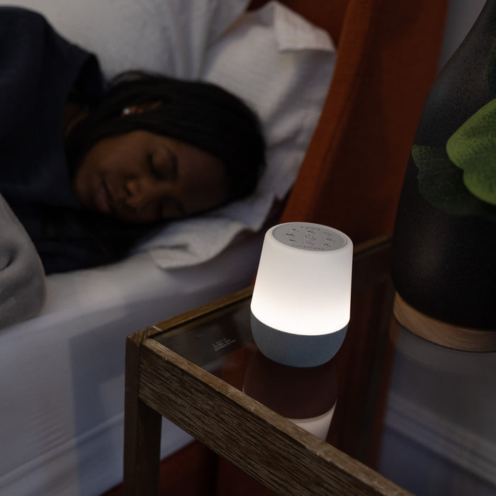 Yogasleep Duet White Noise Machine with Night Light and Wireless Speaker