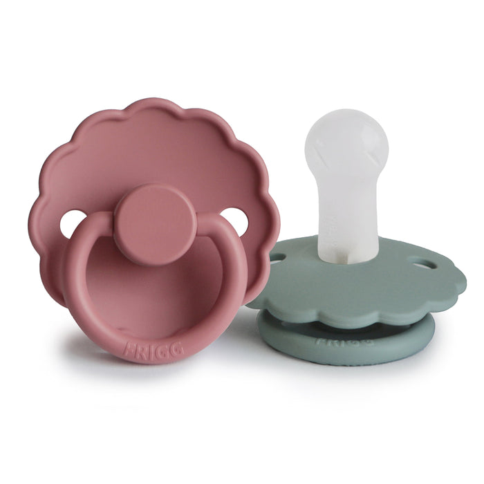 Mushie FRIGG Daisy Silicone Pacifier 2-Pack