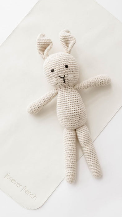 forever french Honey the Bunny | Knit Doll