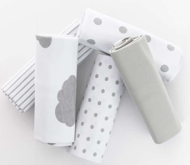 Ely's & Co. Waterproof Reversible Burp Cloths