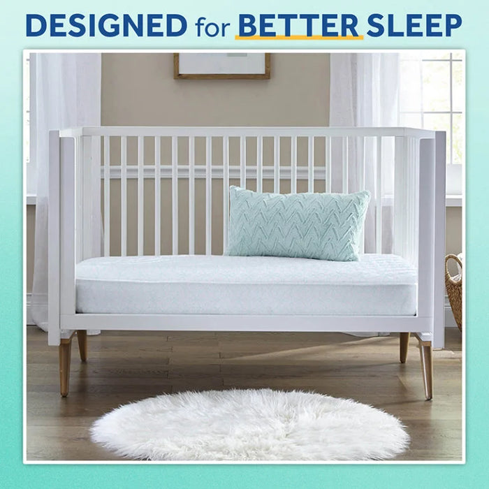 Sealy Baby Stargazer 2-Stage Crib and Toddler Mattress