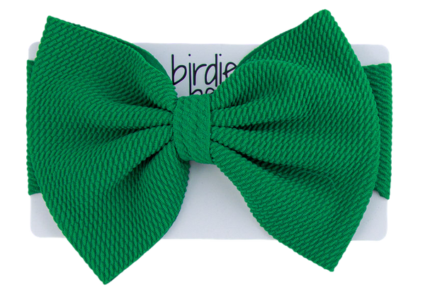 Birdie Bean emerald headwrap