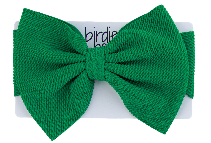 Birdie Bean emerald headwrap