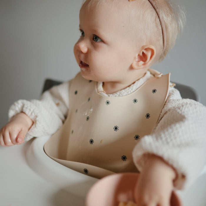 Mushie Silicone Baby Bib