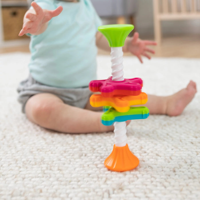 Fat Brain Toys Mini Spinny Grasp Toy, Baby Toys & Gifts