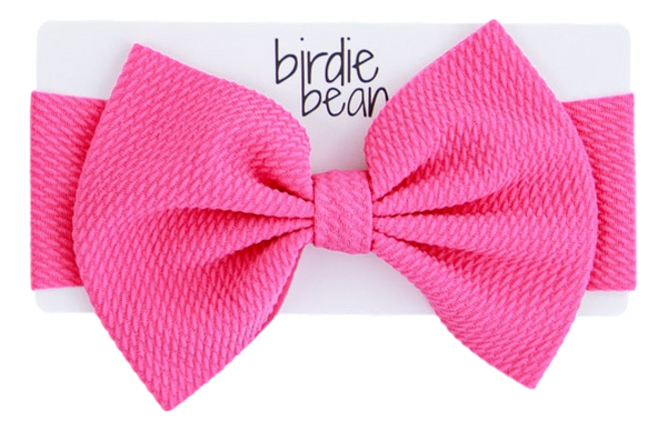 Birdie Bean flamingo headwrap