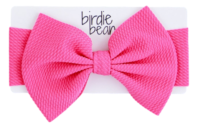 Birdie Bean flamingo headwrap