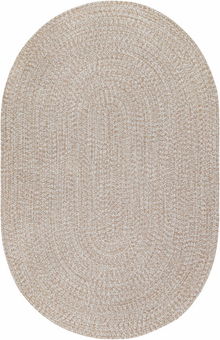 Hauteloom Cream Braided Faux Jute Rug