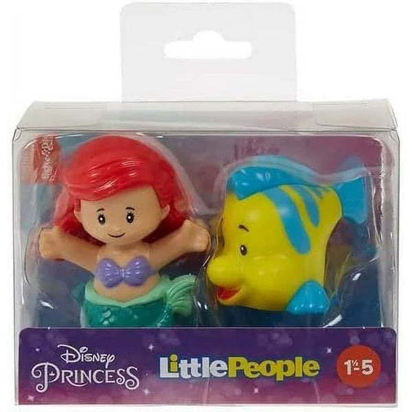 Fisher-Price Little People Disney Princess Ariel & Flounder Figure Set