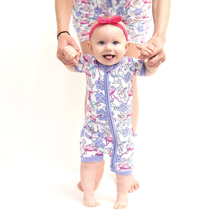 Monkeeroos Aloha Shortie Romper