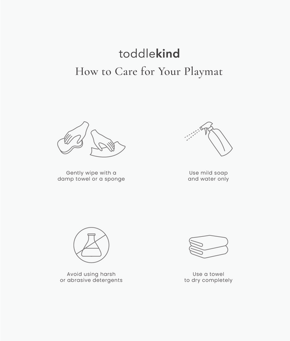 Toddlekind Classic Foam Playmats | Blush