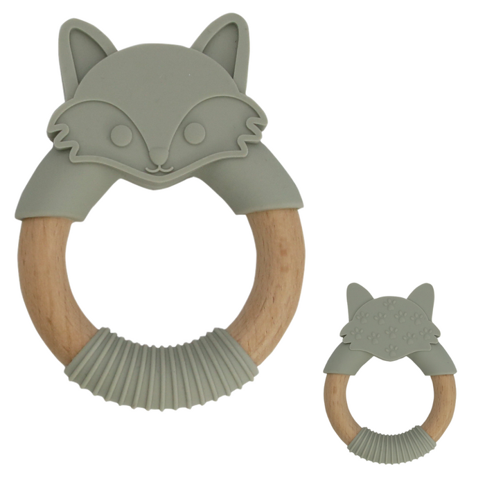 Busy Baby Fox Silicone Teething Toy