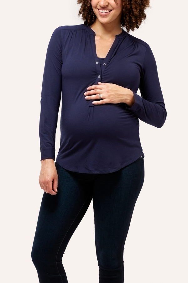 NOM Maternity Amelie Maternity + Nursing Tops