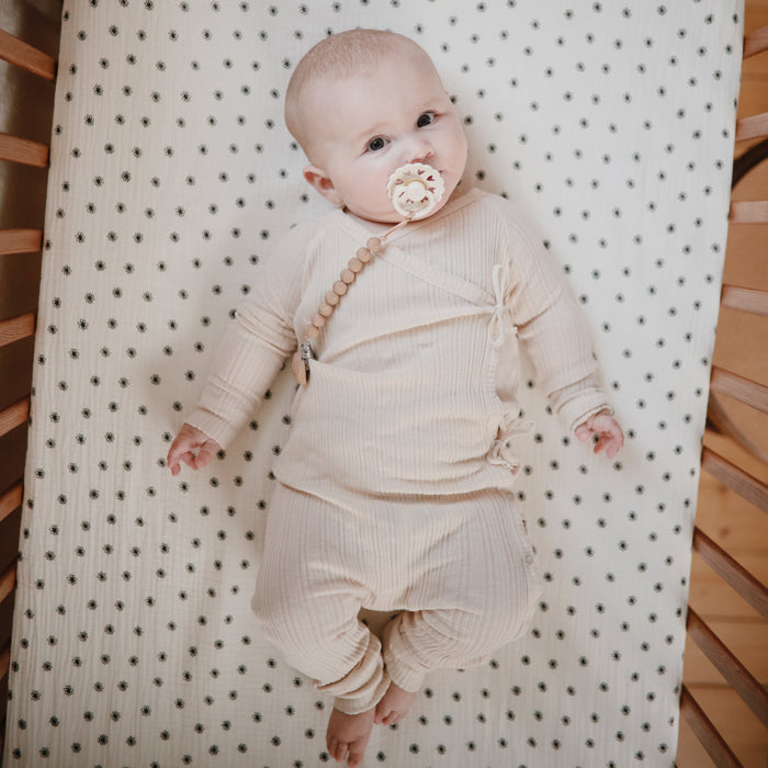 Mushie Extra Soft Muslin Crib Sheet