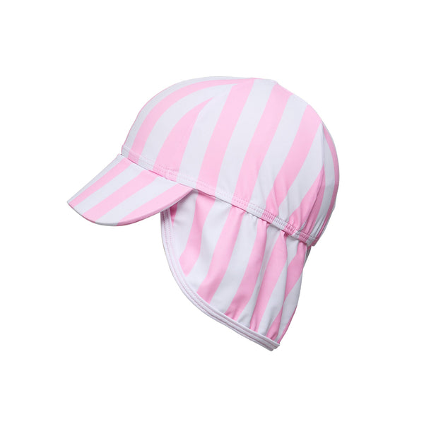 Snapper Rock Pink Stripe Floating Flap Hat