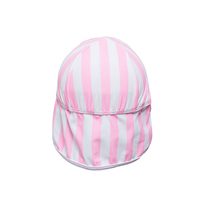 Snapper Rock Pink Stripe Floating Flap Hat