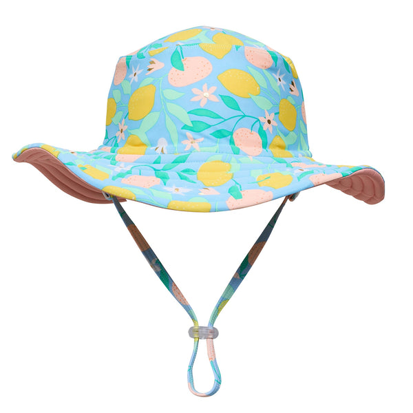 Snapper Rock Lemon Drops Reversible Bucket Hat