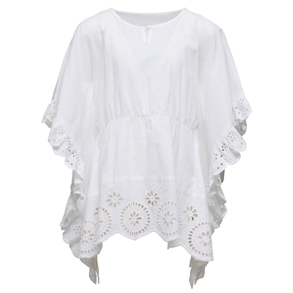 Snapper Rock Cesci White Eyelet Cover Up