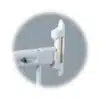 KidCo White Angle-Mount Safeway Hardware-Mount Gate