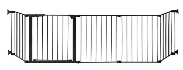 KidCo Custom Fit Auto Close HearthGate (G3111) Black