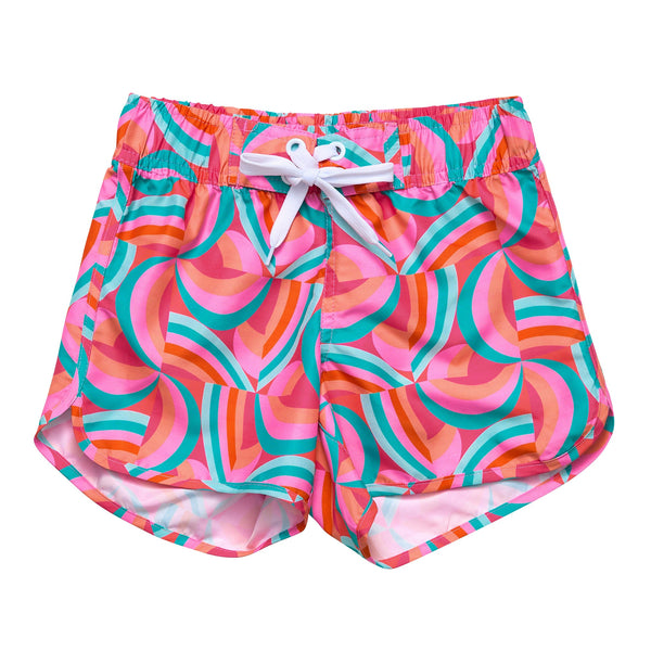 Snapper Rock Geo Melon Sustainable Board Shorts