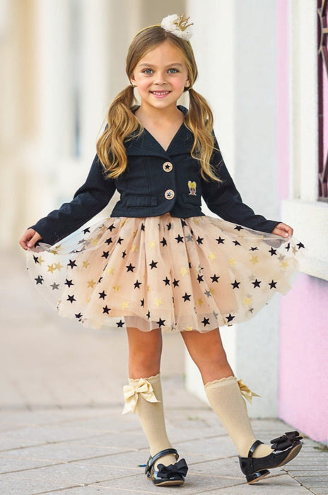 Mia Belle Girls L.O.L. SURPRISE! Queen Bee Tutu Skirt Set