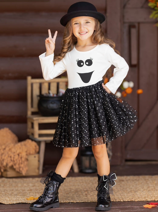 Mia Belle Girls If You've Got It, Haunt It Sparkle Tutu Dress