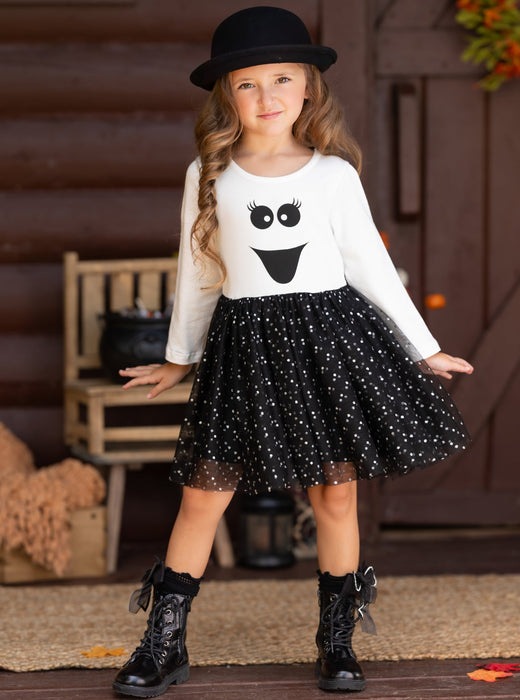 Mia Belle Girls If You've Got It, Haunt It Sparkle Tutu Dress